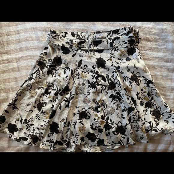 A.L.C. Belted Mini Skirt